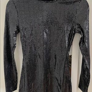 Sequined mini party dress